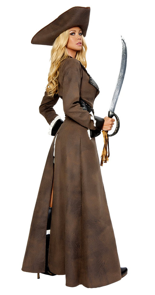 Deluxe Pirate Captain Costume - Small - image 2