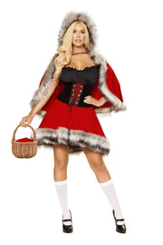 Roma 4854 the red chapped diva costume