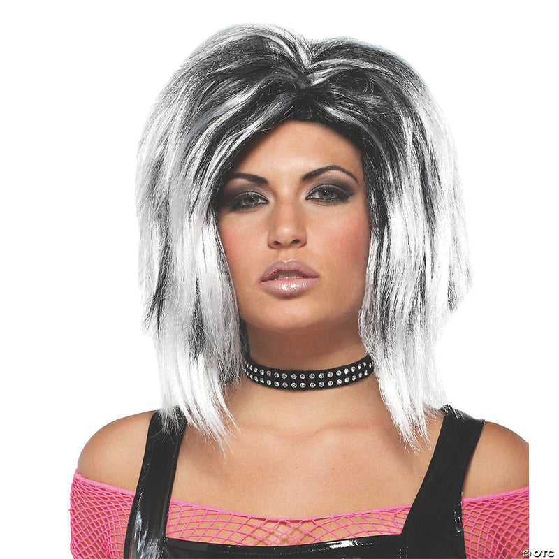 Rock Longer White Wig - image 1