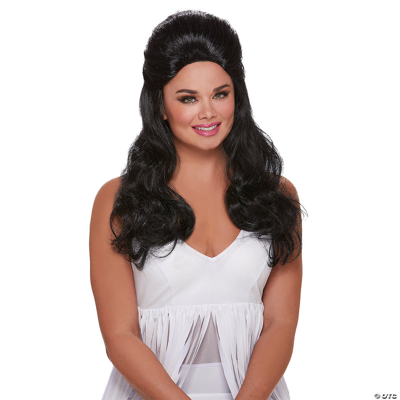 Rock Queen Wig Black - image 1