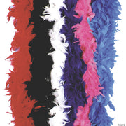 Black Chandelle Boa - BLACK - image 2