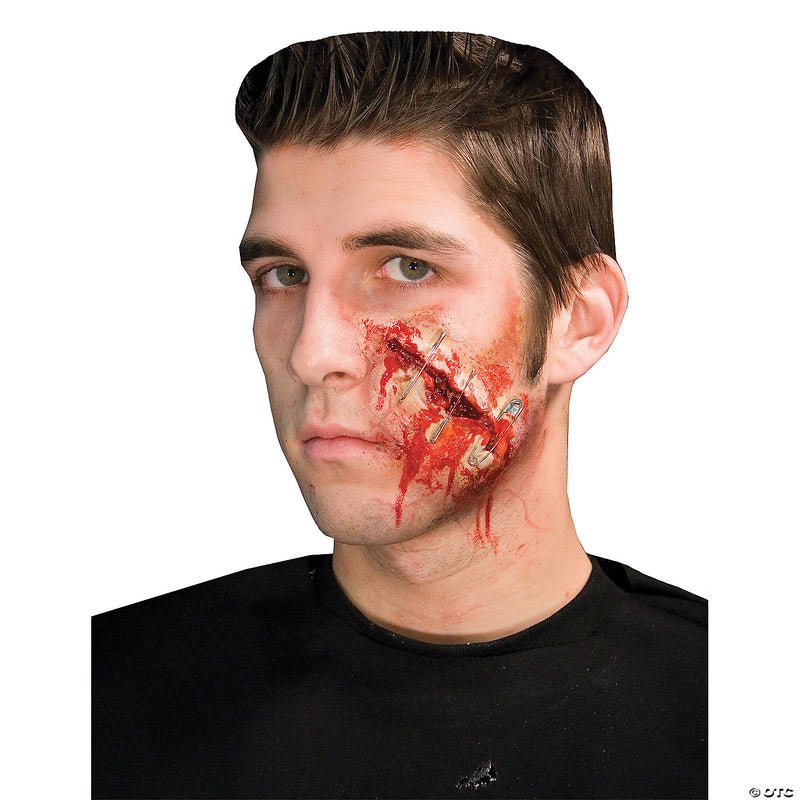 Safely Pinned 4" Gash Prosthetic - image 1