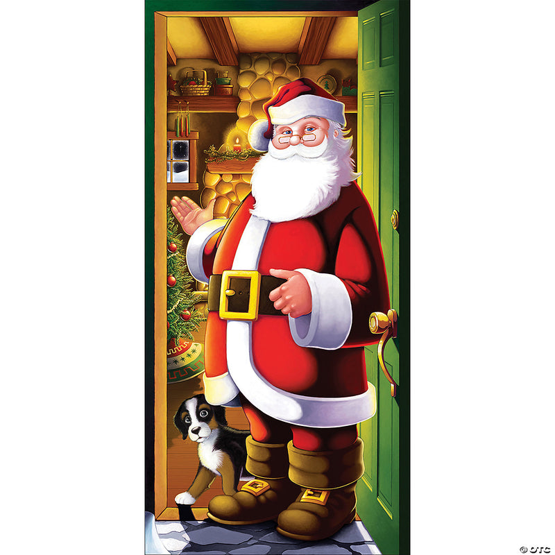 Santa Claus Door Cover | Costume-shop.com - image 1