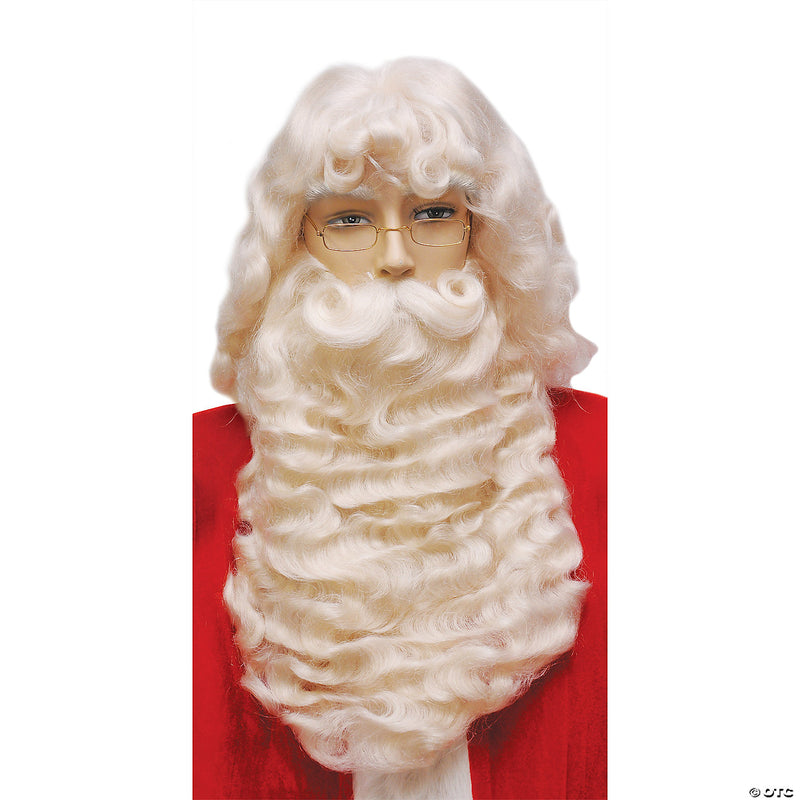 Deluxe Santa Claus Wig Set - image 1