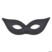 Satin Harlequin Mask | Costume-shop.com - BLACK - image 1