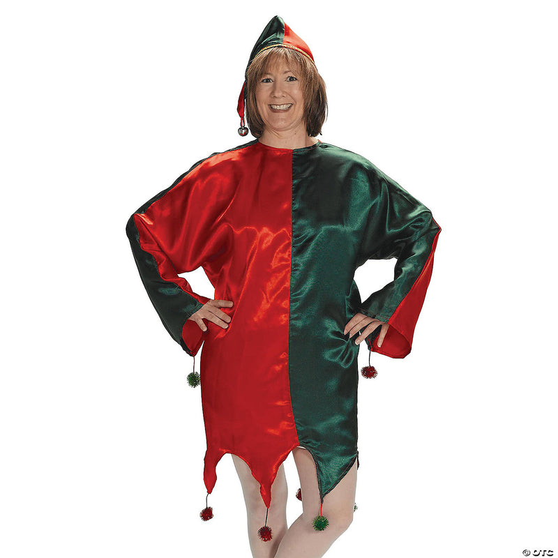 Satin Jingle Elf | Costume-Shop.com - image 1