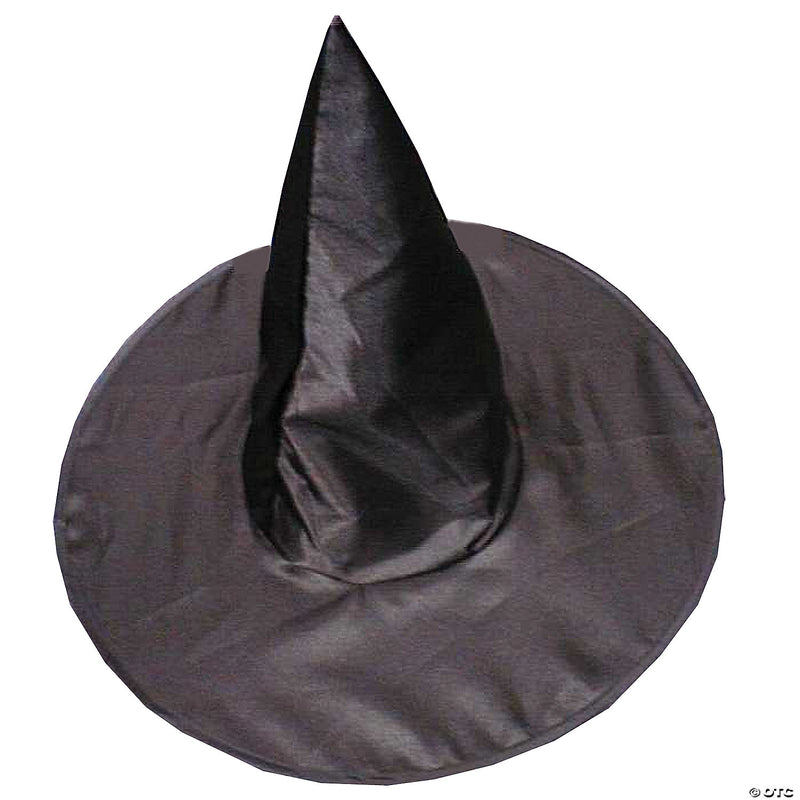 Deluxe Satin Witch Hat - image 1