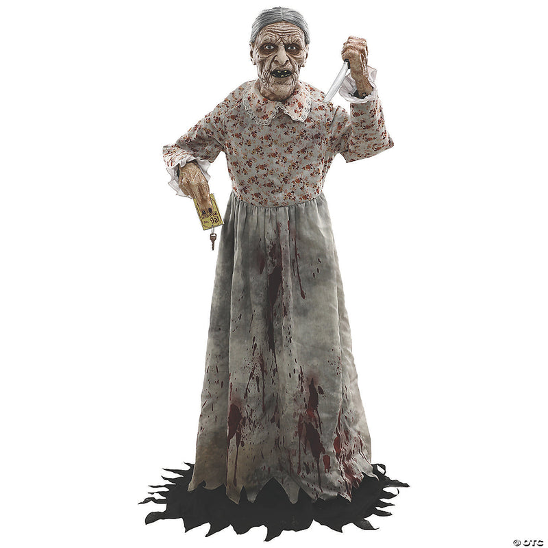 Scary Granny Halloween Decoration - image 1