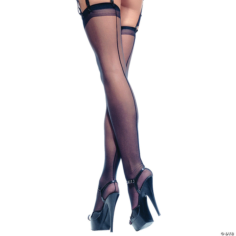 Sheer Backseam Stockings - image 1