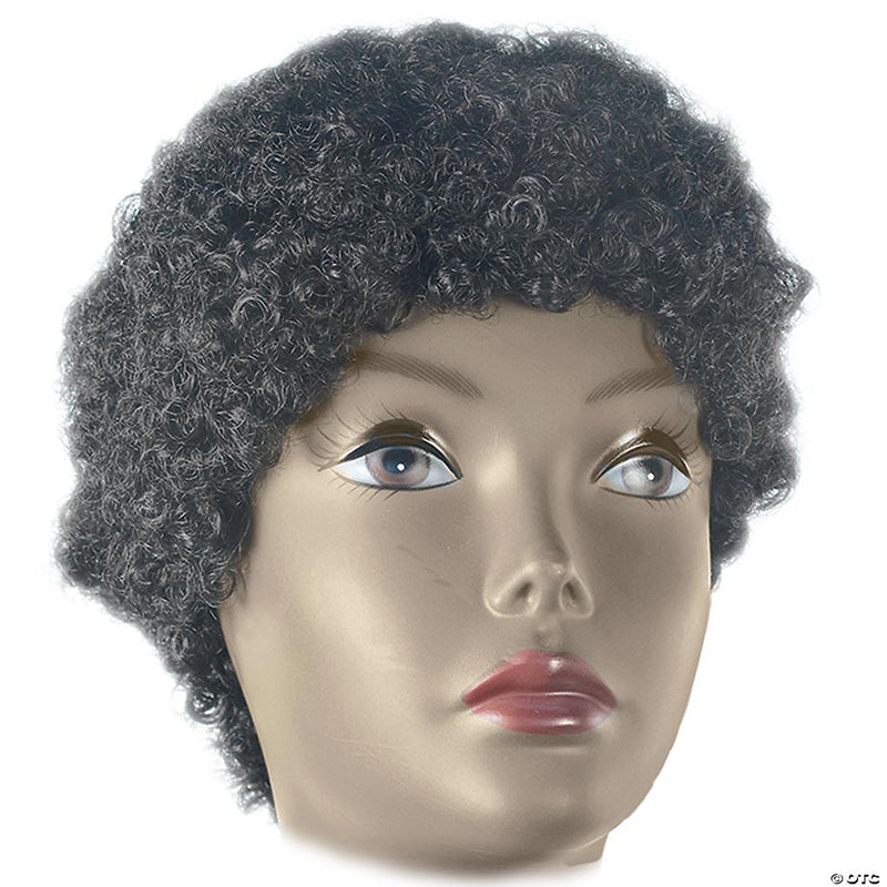 Presidential Short Afro Wig - BLACK - image 1