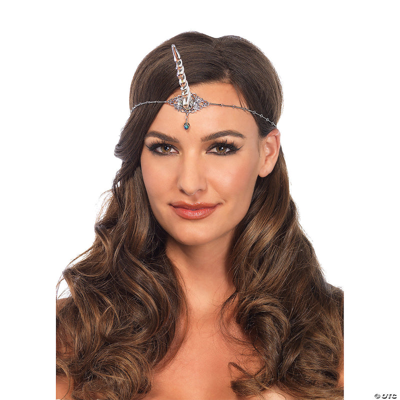 Silver Unicorn Horn | Costume-shop.com - image 1