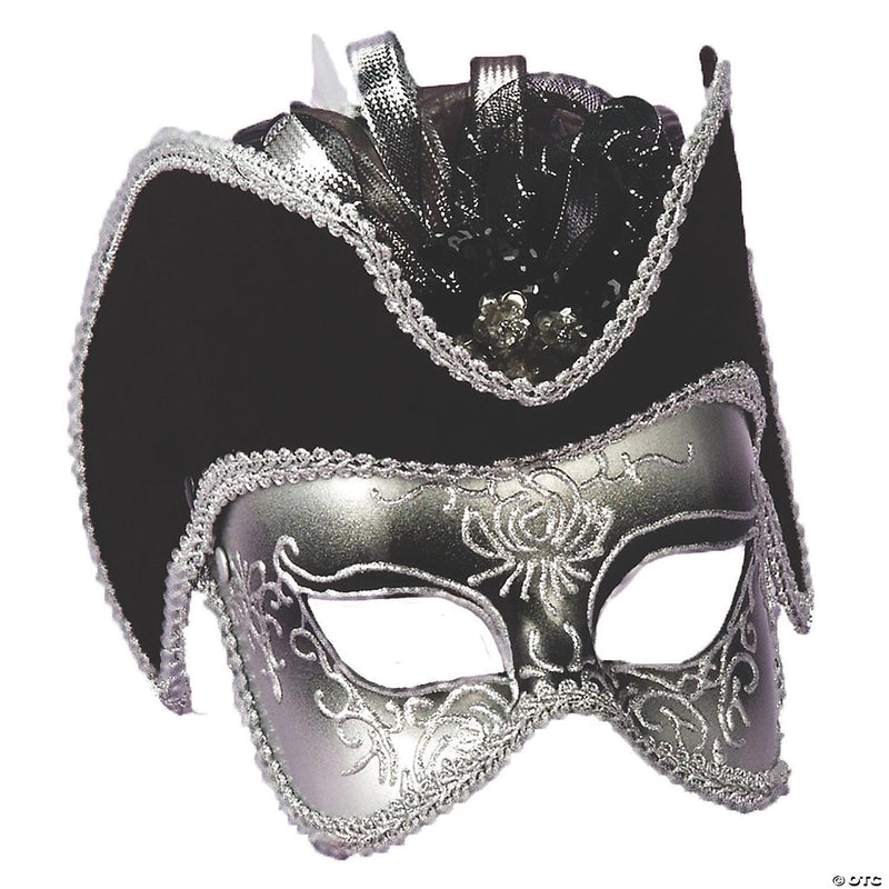 Silver Venetian Mask - image 1