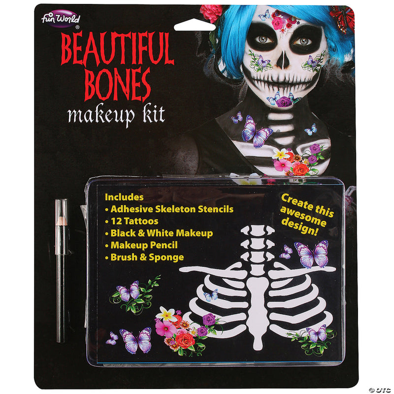 Skeleton Beautiful Bones Makeup Kit - image 1