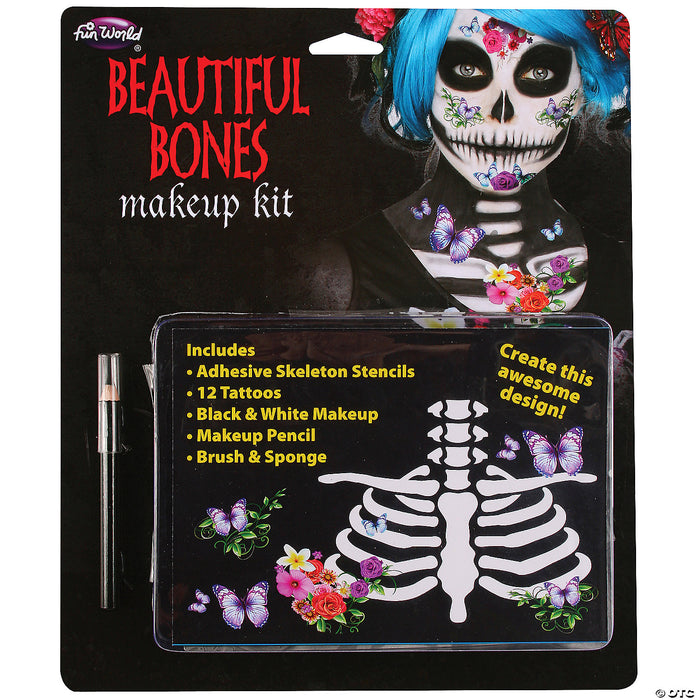 Skeleton Beautiful Bones Makeup Kit