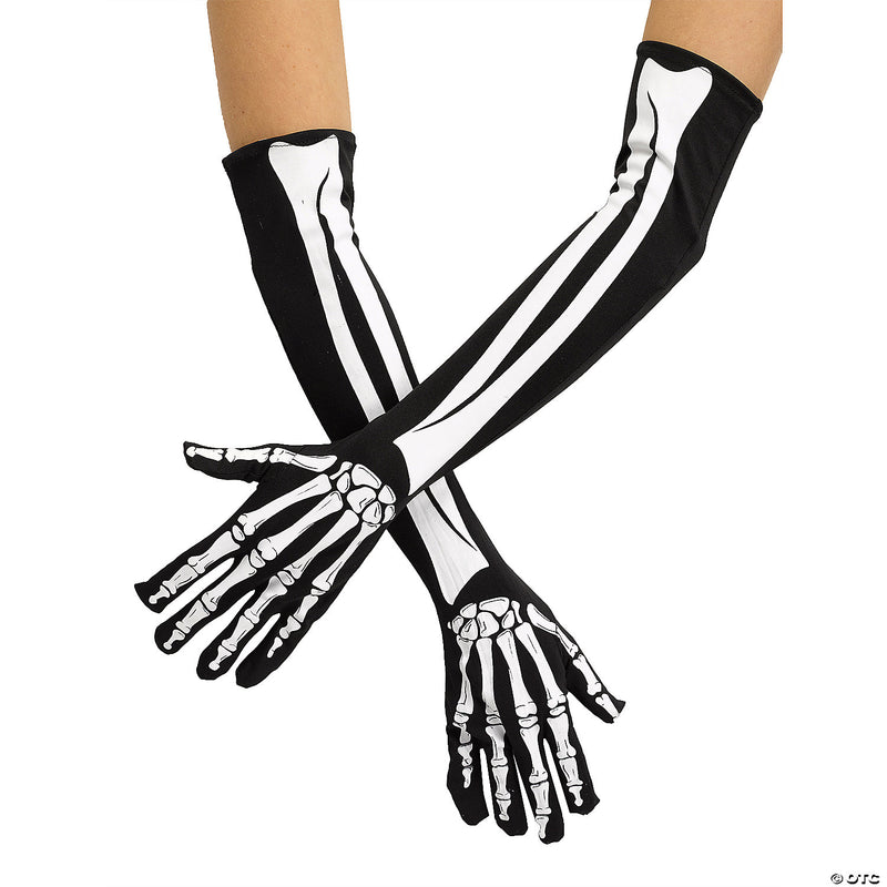 Skeleton Opera Gloves - image 1