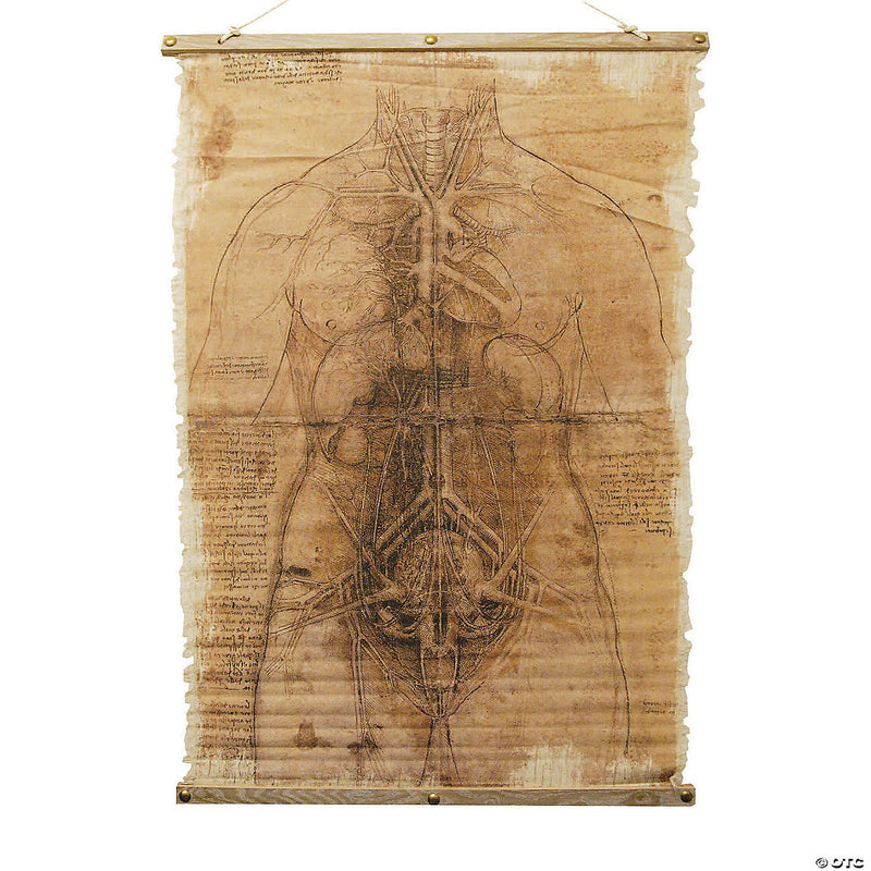 Skeleton Scroll Halloween Decoration - image 1