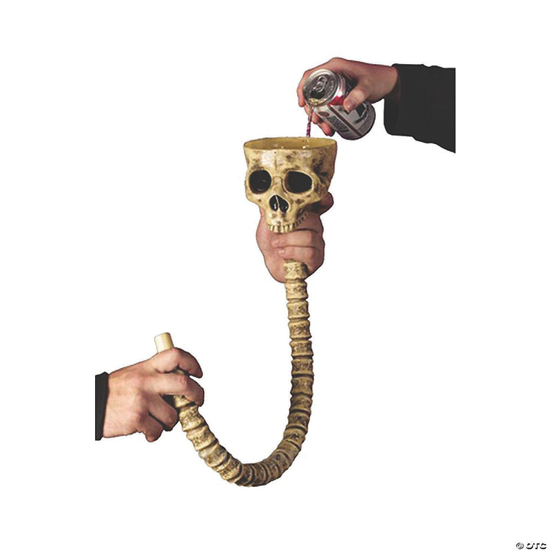 Skull Drink Plastic Funnel | Costume-Shop.com - image 1