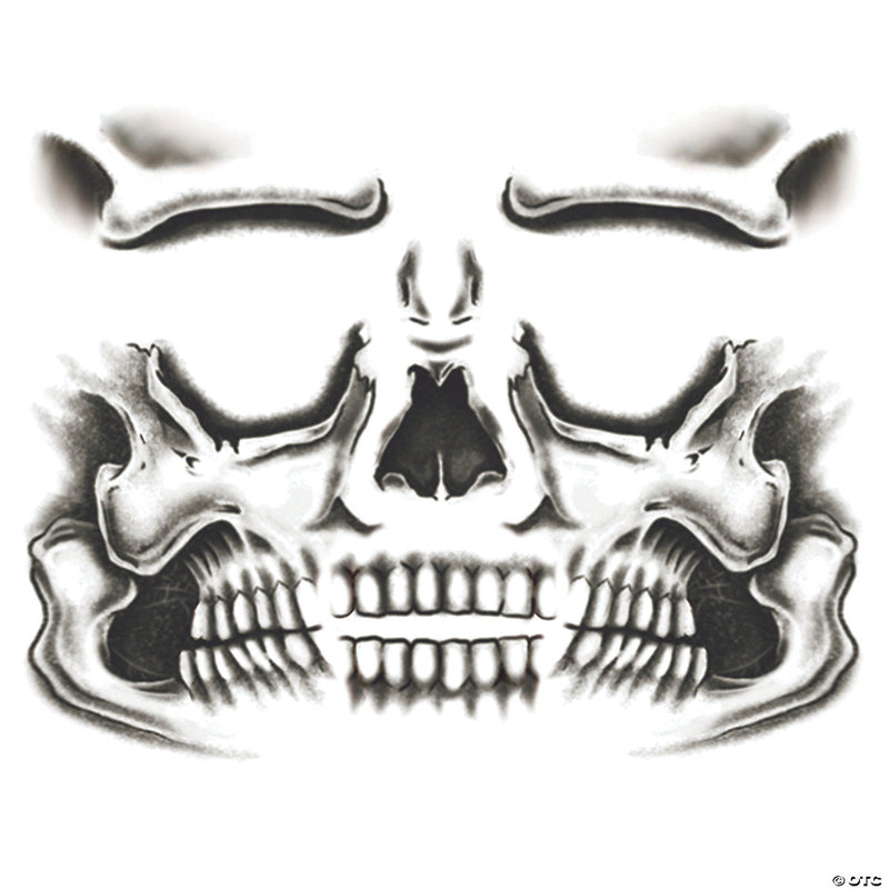 Skull Face Tattoo | Costume-shop.com - image 1