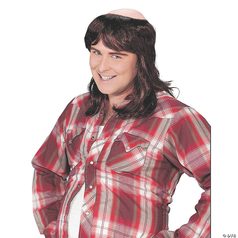 Bald Mullet Wig - image 1