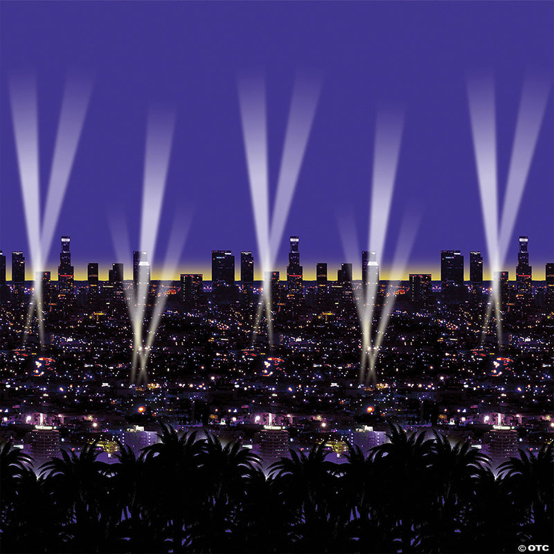 Skyline Starry Night Backdrop - image 1