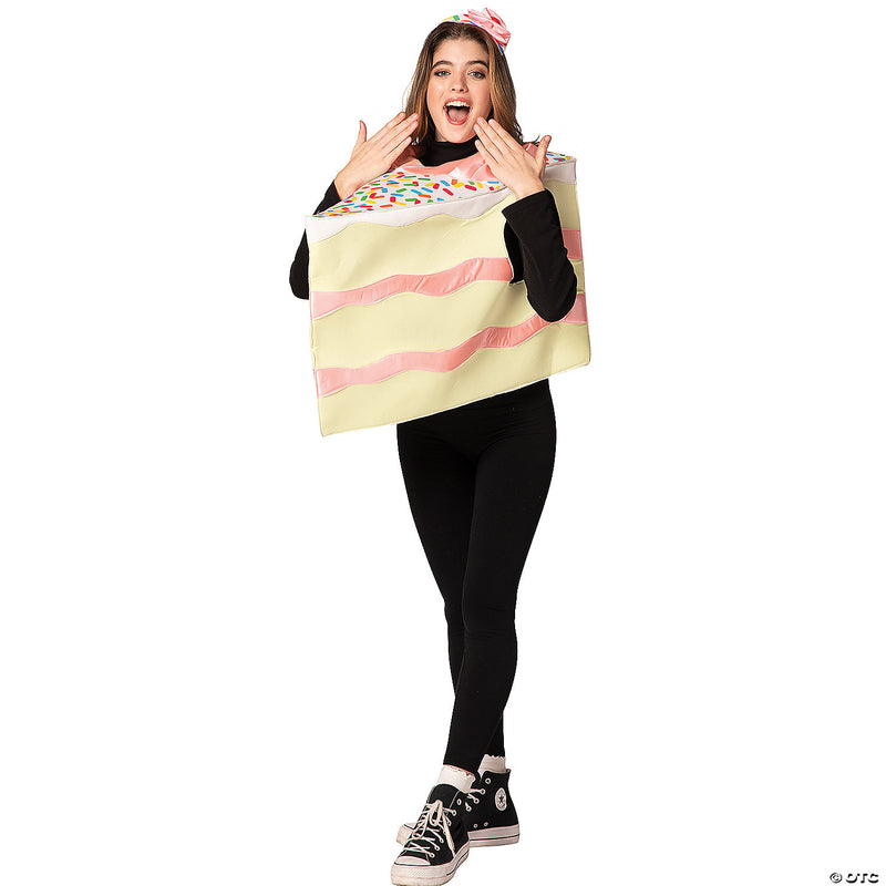 Slice of Fun! Pink Cake Costume | Costume-shop.com - image 1