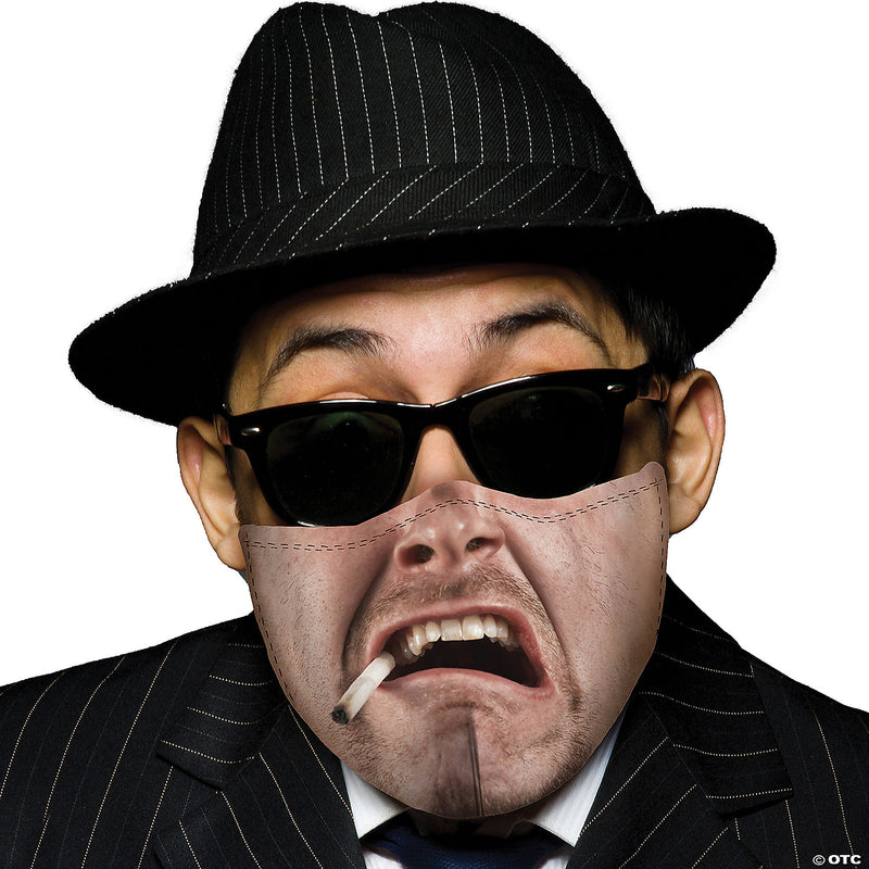 Smoking Dude Mask Cover - image 1