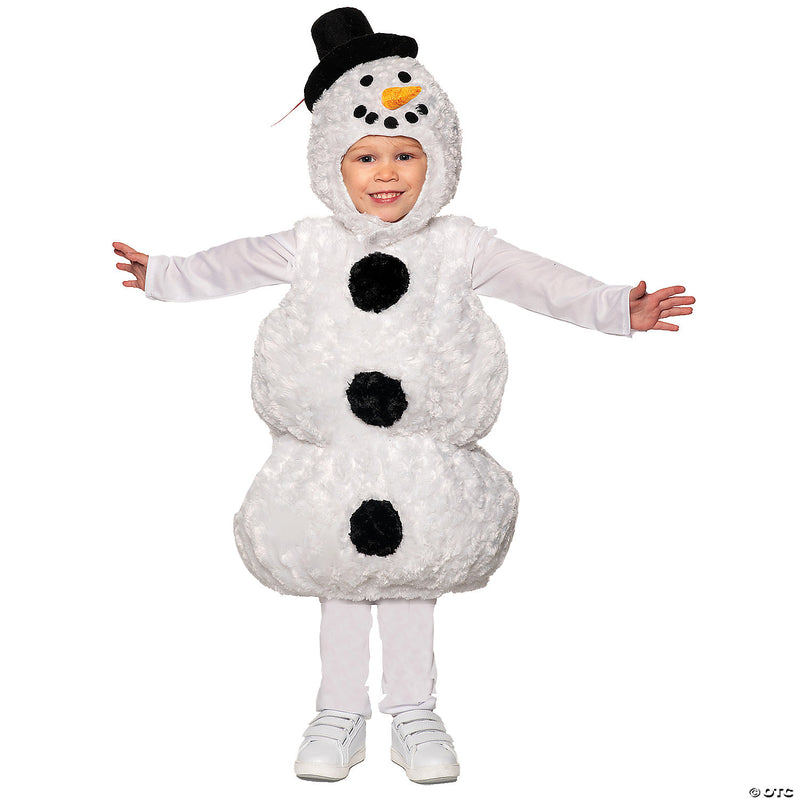 Snowman Belly Baby Toddler Costume - LARGE - image 1
