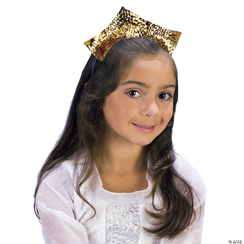 Sparkling Sequin Tiara - GOLD - image 1