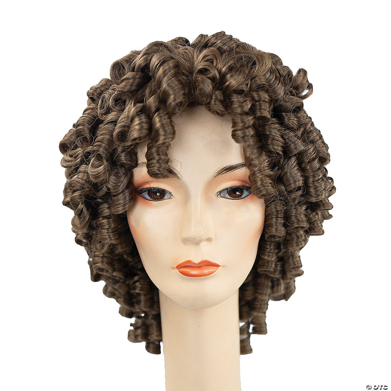 Medium-Length Spring Curl Wig - BLONDE - image 1
