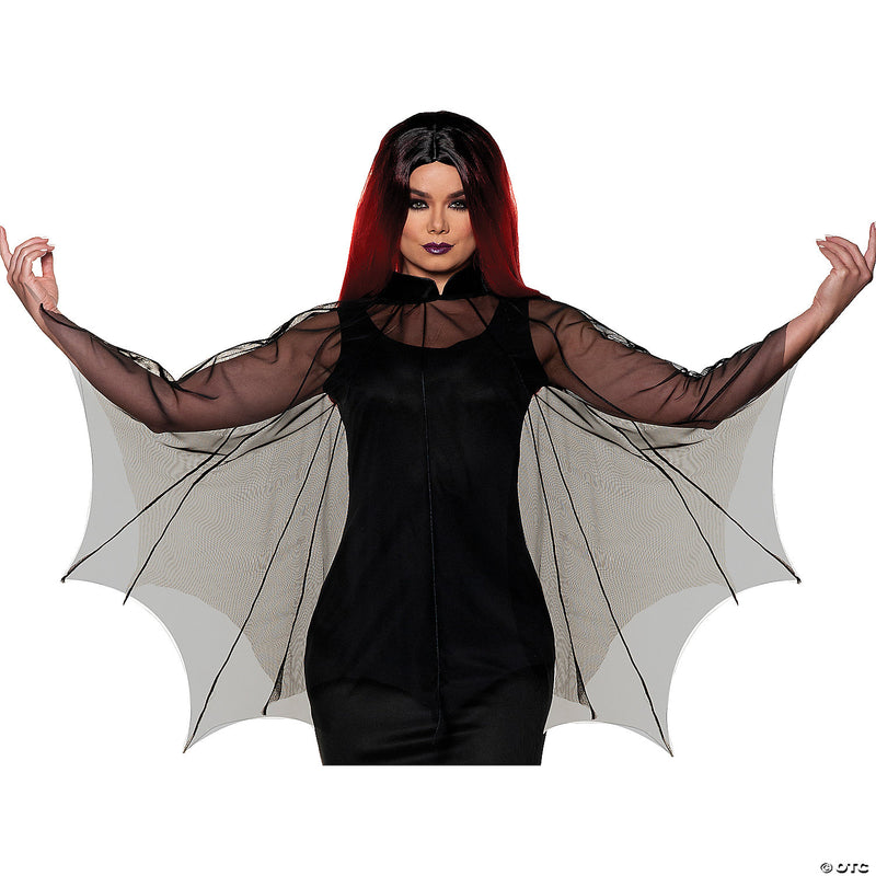 Spider Web Sheer Poncho One Size - image 1