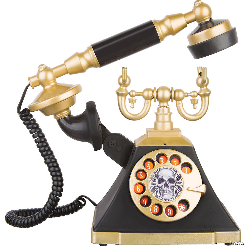 Spooky Sounds 8" Tabletop Telephone - image 1