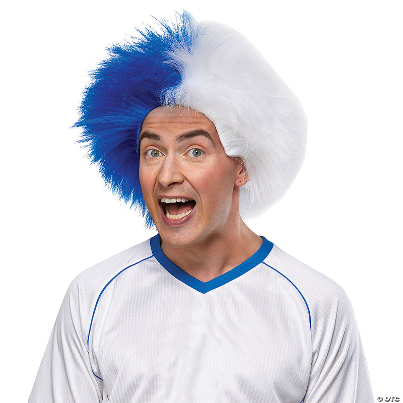 Sports Supporter Wig | Costume-Shop.com - BURGUNDY - image 3