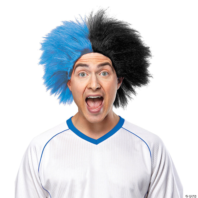 Sports Supporter Wig | Costume-Shop.com - BURGUNDY - image 8