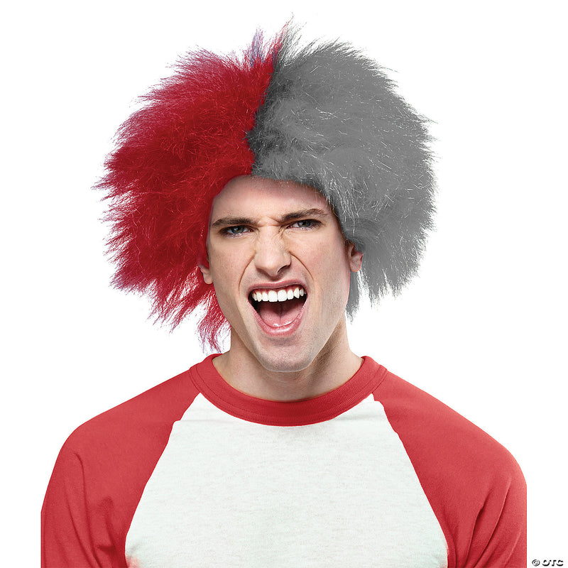 Sports Supporter Wig | Costume-Shop.com - BURGUNDY - image 17