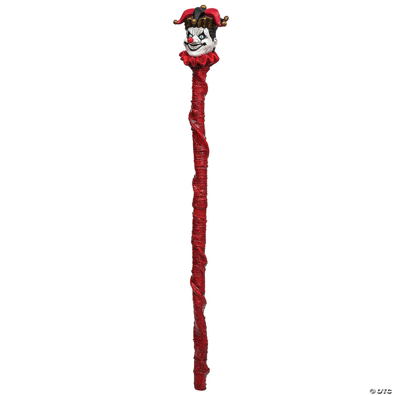Staff with Joker Clown Head - image 1