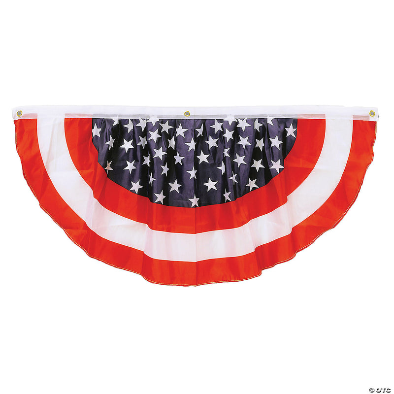 Stars Stripes Fabric Bunting | Costume-Shop.com - image 1
