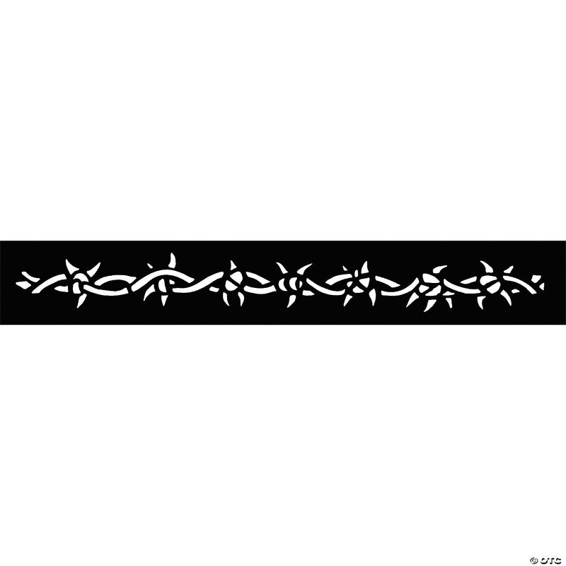 Stencil Barbed Wire - image 1