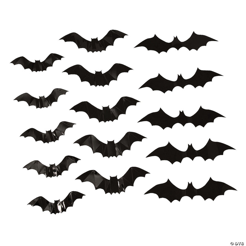 3D Bats w/Stickers - 15 pcs - image 1