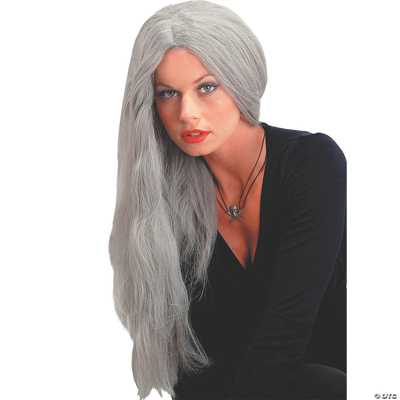 Classic Long Straight Wig | Costume-shop.com - BLACK - image 2