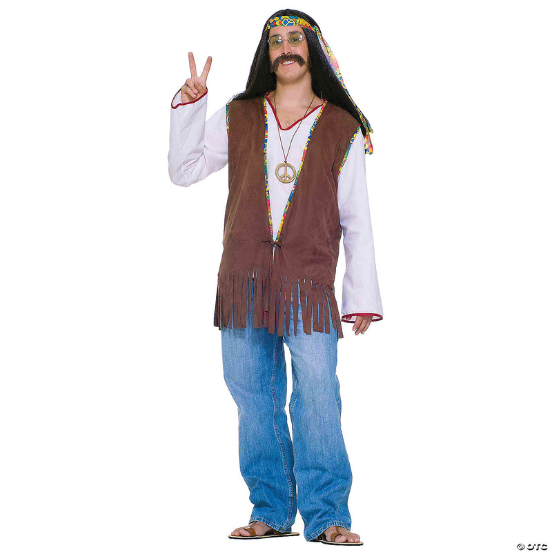 Suede Hippie Vest - image 1