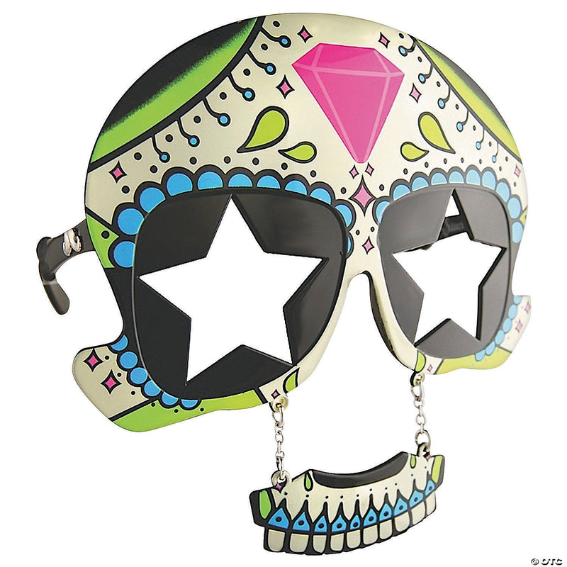 Sun-Stache Sugar Skull Glasses - image 1