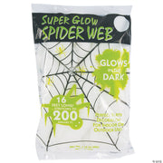 Super Stretch Spider Web Decoration - WHITE - image 2