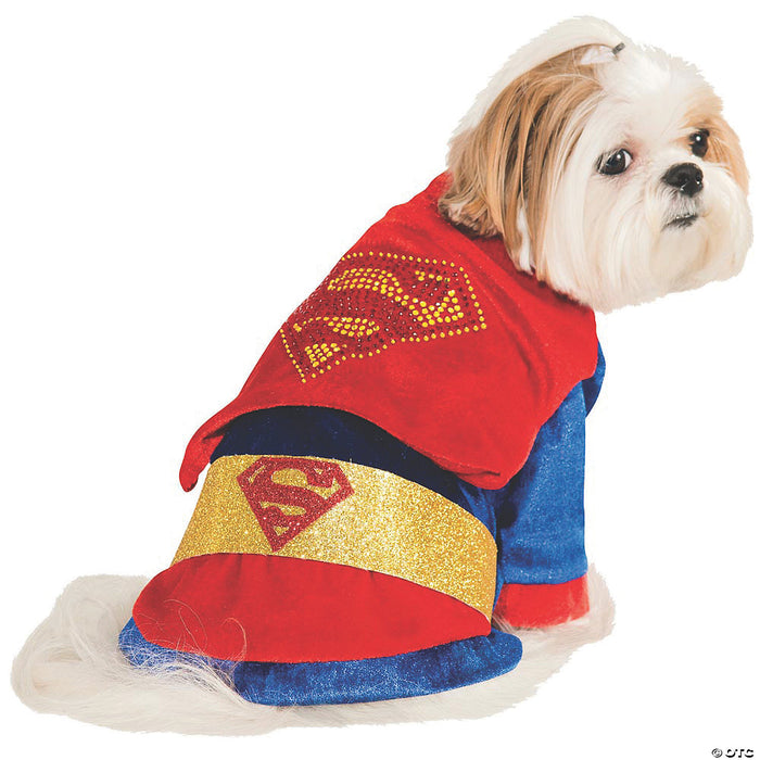 Superman Dog Costume - Large