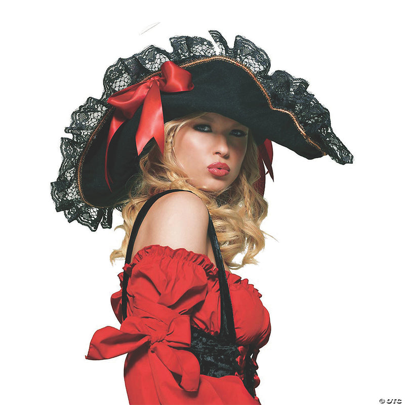 Swashbuckler Pirate Hat | Costume-Shop.com