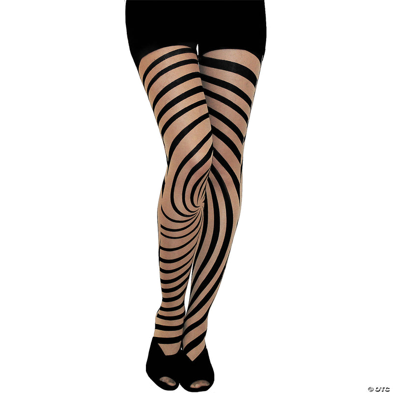 Swirl Print Tights - image 1