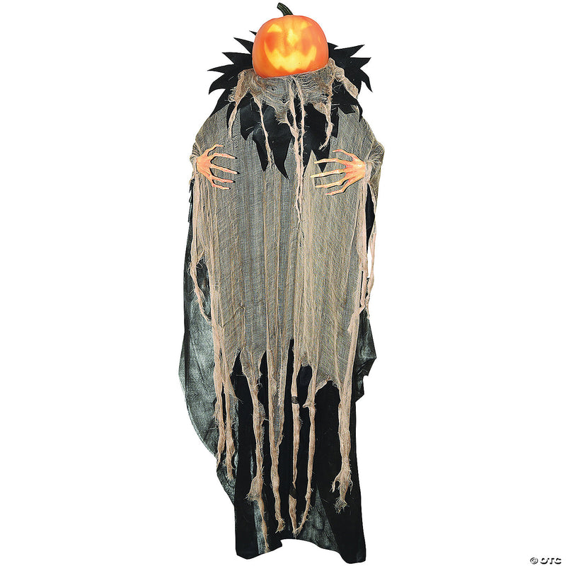 Talking Pumpkin Man Decoration - image 1
