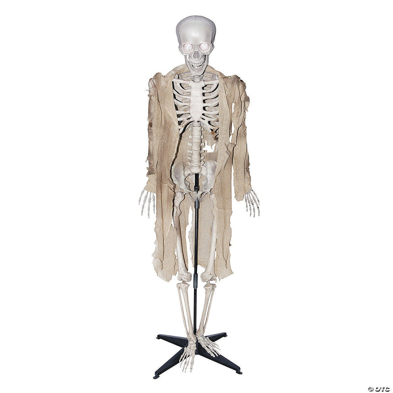 63" Talking Skeleton Halloween Decoration - image 1