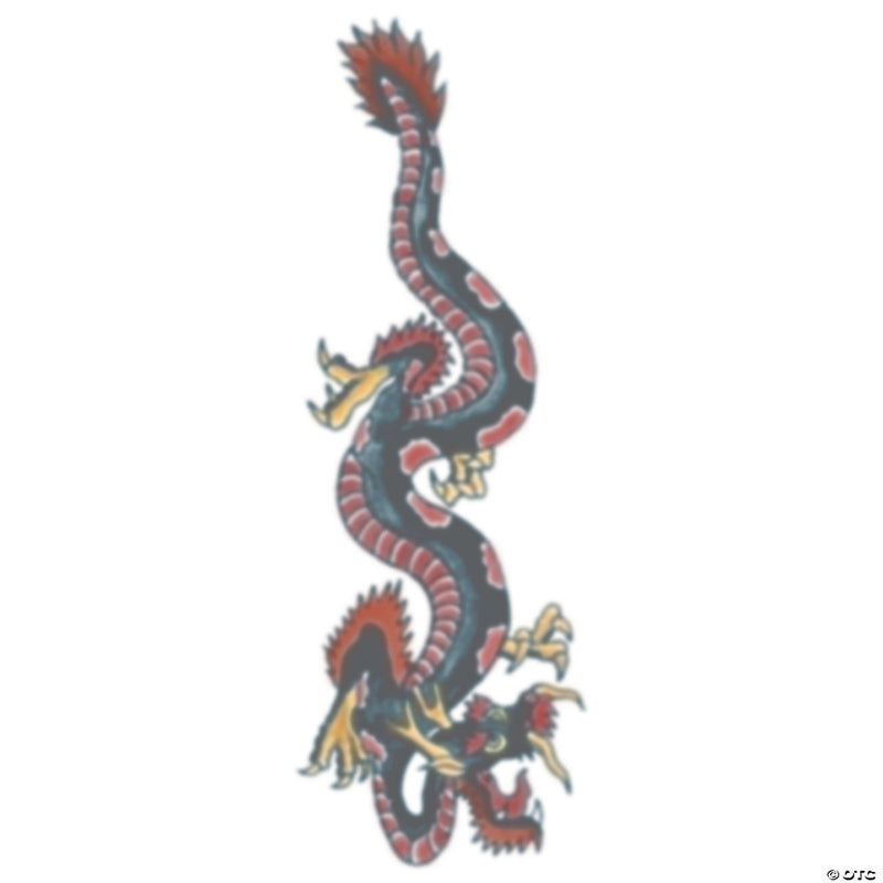 Tattoo Vintage Dragon | Costume-Shop.com - image 1