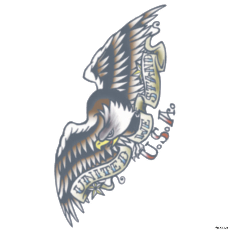 Tattoo Vintage Eagle 1950 Temporary Tattoo | Costume-Shop.com - image 1