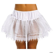 Teardrop Lace Petticoat | Costume-Shop.com - BLACK - image 1